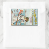 Südsee und Portsmouth Rechteckiger Aufkleber (Tasche)