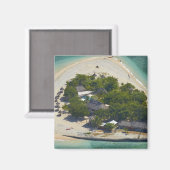 Südseeinsel, Mamanuca-Inseln, Fidschi Magnet (Vorderseite/Rückseite)