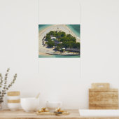 Südseeinsel, Mamanuca-Inseln, Fidschi Poster (Küche)