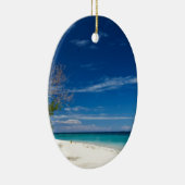 Südseeinsel-Strand, Fidschi Keramikornament (Rechts)