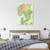 Südskandinavien und Dänemark Leinwanddruck (Insitu (Schlafzimmer))