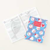 Südstaaten-Back-Polka-Dot-Muster-Rezept Notizblock (Innenseite)