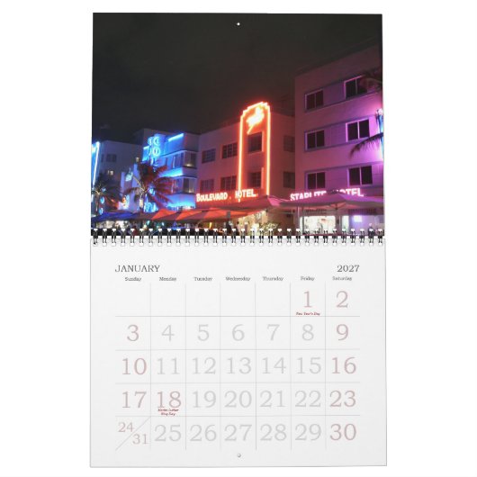 Südstrand 2009 kalender (Jan 2027)