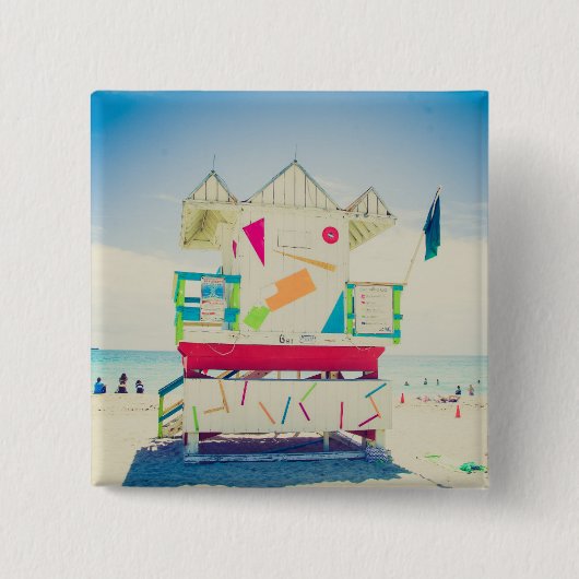 Südstrand des Leibwächter-Turm-|, Miami Button (Vorderseite)