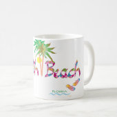 Südstrand Miami drehen Reinfälle II um Kaffeetasse (VorderseiteRechts)