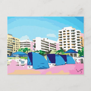 SÜDSTRAND, MIAMI, FLORIDA Cool Postkarte