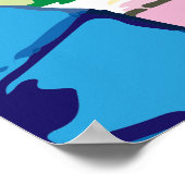 SÜDSTRAND, MIAMI, FLORIDA POSTER (Ecke)