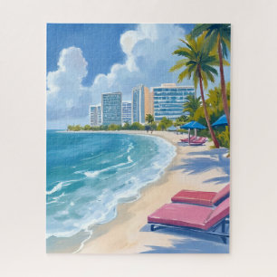 Südstrand Miami Florida Puzzle