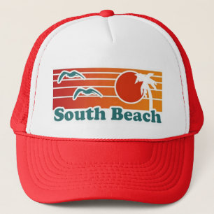 Südstrand-Miami-Hut Truckerkappe