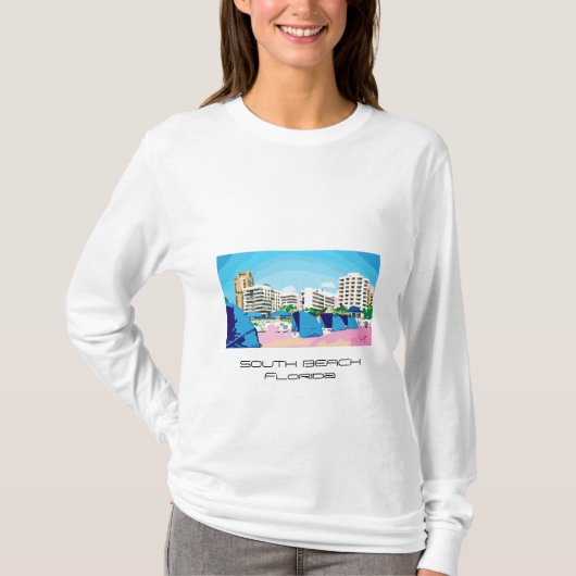 SÜDSTRAND, MIAMI, T - Shirt FLORIDA (Vorderseite)