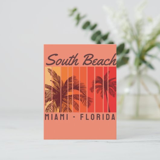 Südstrand Postkarte (Stehend Vorderseite)