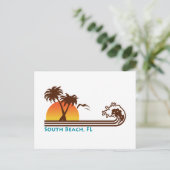Südstrand Postkarte (Stehend Vorderseite)