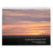 Südstrand-Sonnenuntergänge mit Kalender (Titelbild)