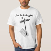 Südstraße arlingtons "Ridge " T-Shirt (Vorderseite)