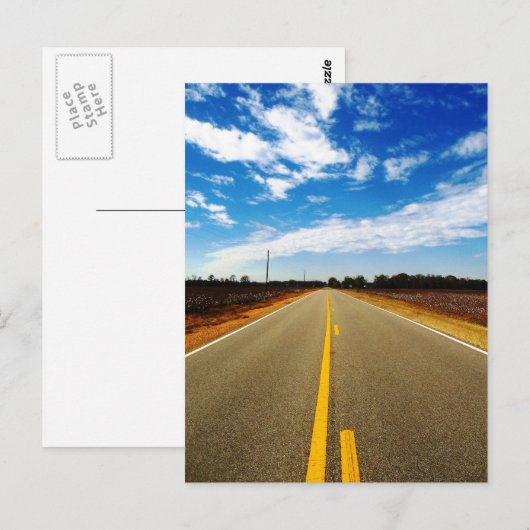 Südstraße Postkarte (Vorne/Hinten)