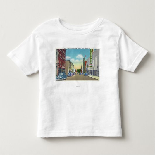 Südstraßen-Ansicht von Genesee Straße Kleinkind T-shirt (Vorderseite)