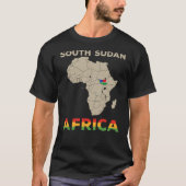 Südsudan-Afrika T-Shirt (Vorderseite)