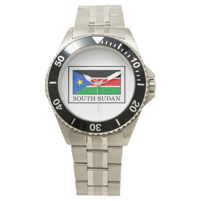 Südsudan Armbanduhr (Vorderseite)