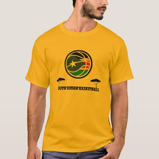 Südsudan Basketball T-Shirt (Vorderseite)