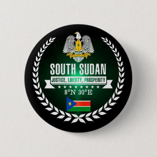 Südsudan Button
