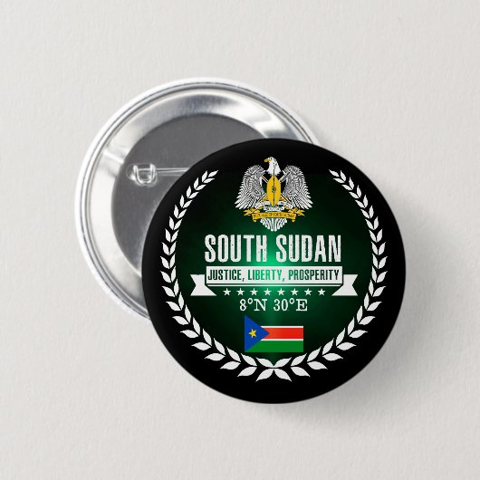 Südsudan Button (Vorne & Hinten)