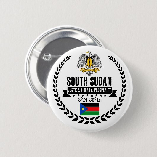 Südsudan Button (Vorne & Hinten)