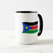 Südsudan Flag-Tasse Tasse (VorderseiteRechts)