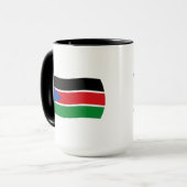 Südsudan Flag-Tasse Tasse (Vorderseite Links)
