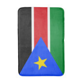 Südsudan-Flagge Badematte (Vorderseite Vertikal)