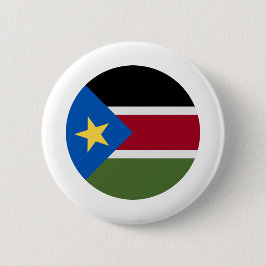 Südsudan-Flagge Button