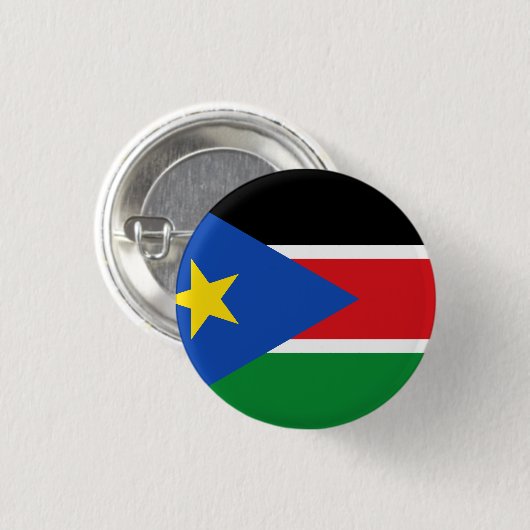 Südsudan-Flagge Button (Vorne & Hinten)