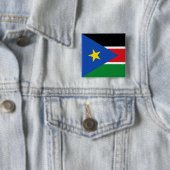 Südsudan-Flagge Button (Beispiel)
