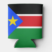 Südsudan-Flagge Dosenkühler (Vorderseite)