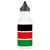 Südsudan-Flagge Edelstahlflasche (Rechts)
