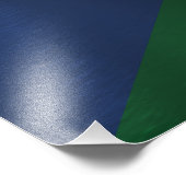 Südsudan-Flagge Fotodruck (Ecke)
