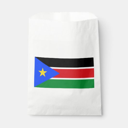 Südsudan-Flagge Geschenktütchen (Vorderseite)