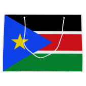 Südsudan-Flagge Große Geschenktüte (Vorderseite)