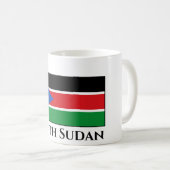 Südsudan-Flagge Kaffeetasse (VorderseiteRechts)