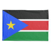 Südsudan-Flagge Kissenbezug (Rückseite)