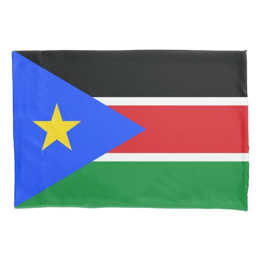 Südsudan-Flagge Kissenbezug (Vorderseite)