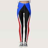 Südsudan-Flagge Leggings (Vorderseite)