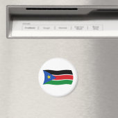 Südsudan-Flagge-Magnet Magnet (In Situ (Geschirrspüler))