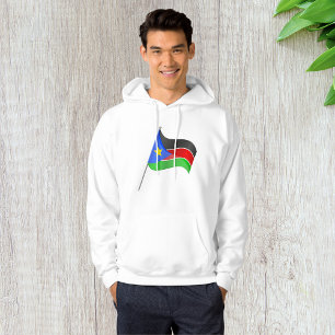 Südsudan-Flagge Mens Hoodie