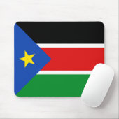 Südsudan-Flagge Mousepad (Mit Mouse)