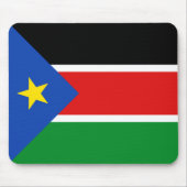 Südsudan-Flagge Mousepad (Vorne)