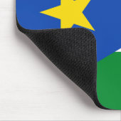 Südsudan-Flagge Mousepad (Ecke)