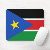 Südsudan-Flagge Mousepad (Mit Mouse)