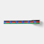 Südsudan-Flagge Satinband (Vorderseite)