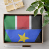 Südsudan-Flagge Seidenpapier (Geschenk)
