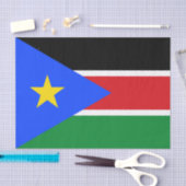 Südsudan-Flagge Seidenpapier (Handwerk)